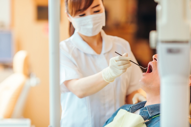 歯科衛生士と患者予防歯科